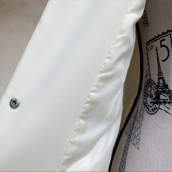 Melanie Lyne Jackie O Ivory coat LARGE - Picture 9 of 13